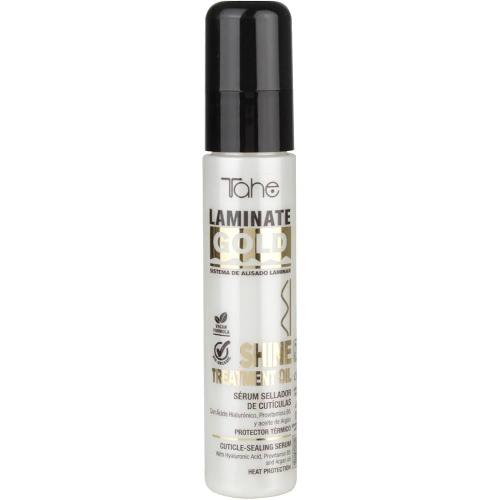 Tahe Cosmetics - LAMINATE GOLD-SHINE TREATMENT OIL - Сыворотка для запечатывания кутикулы волос, 60 мл