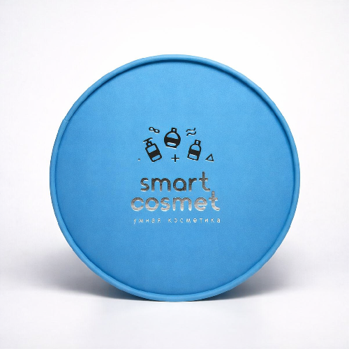 Smartcosmet - подарочная коробка (голубая)