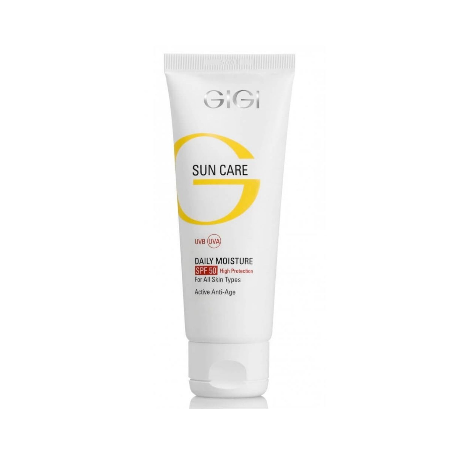 GIGI - Sun Care Daily Moisture SPF 50 - Крем увлажняющий антивозрастной защитный SPF 50, 75 мл