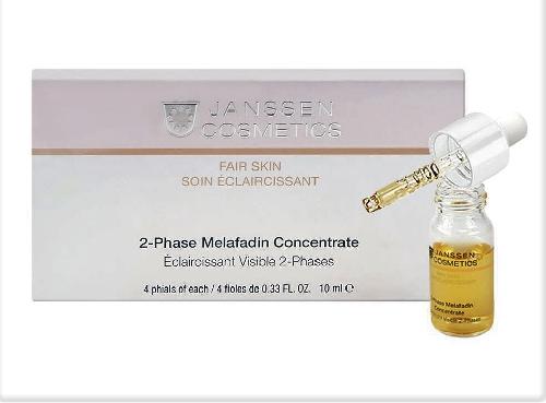 JANSSEN - 2-Phase Melafadin Concentrate - Двухфазный осветляющий комплекс, 4 х 10 мл  J3370