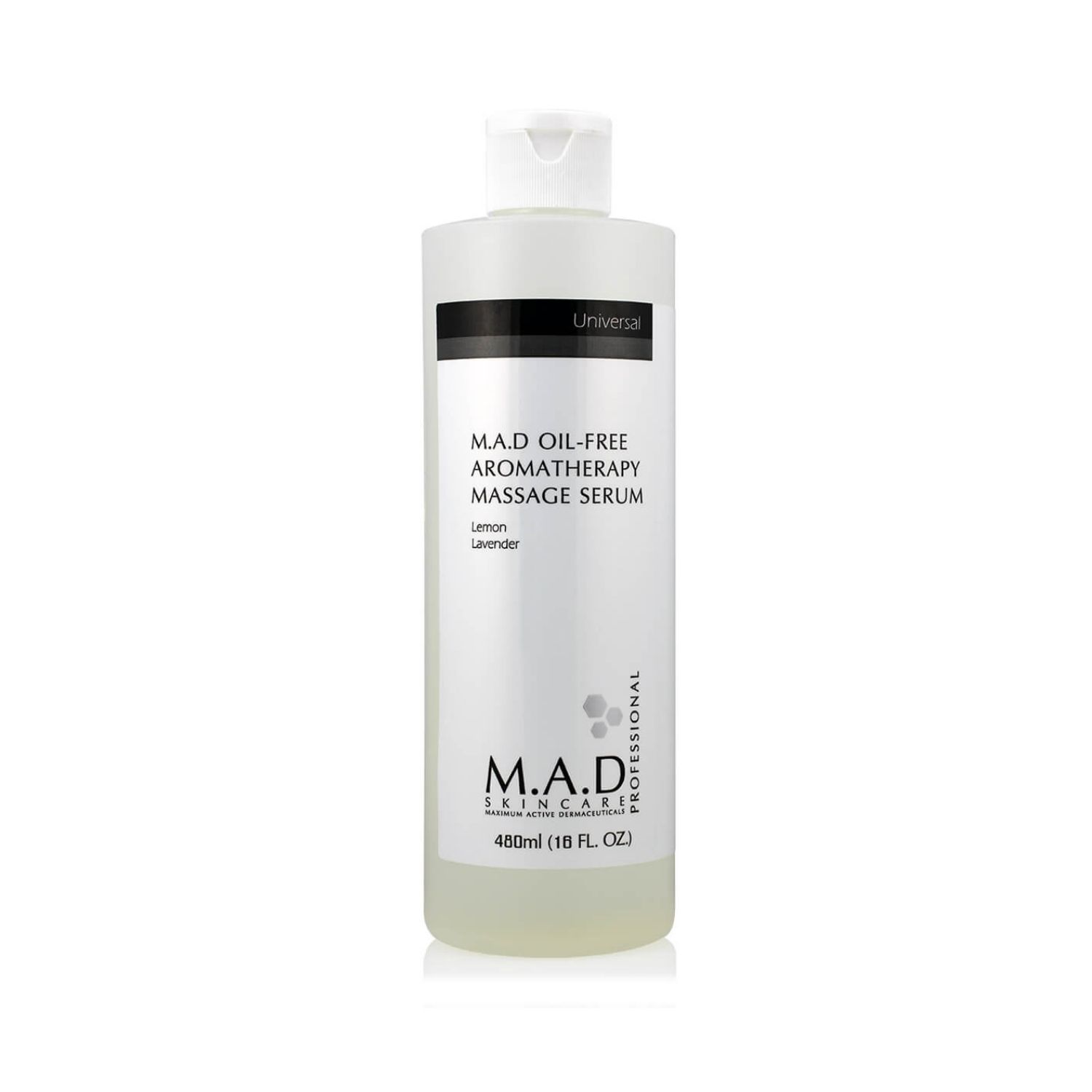 M.A.D skincare - Oil Free Aromatherapy Massage Serum - Массажная  сыворотка, 480 мл