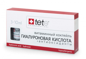 TETe - TETe Гиалуроновая кислота + Антиоксиданты (3 шт х 10 мл)