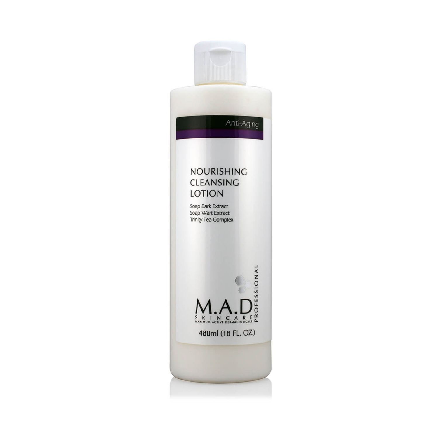 M.A.D skincare - Nourishing Cleansing Lotion - Питательный очищающий лосьон для лица, 480 мл
