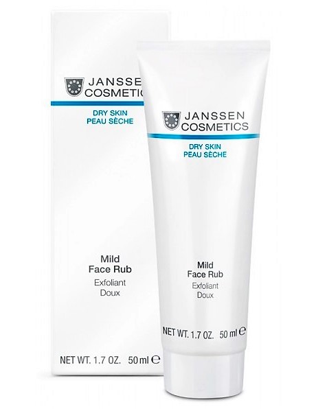JANSSEN - Mild Face Rub - Мягкий скраб с гранулами жожоба, 50 мл  J5008