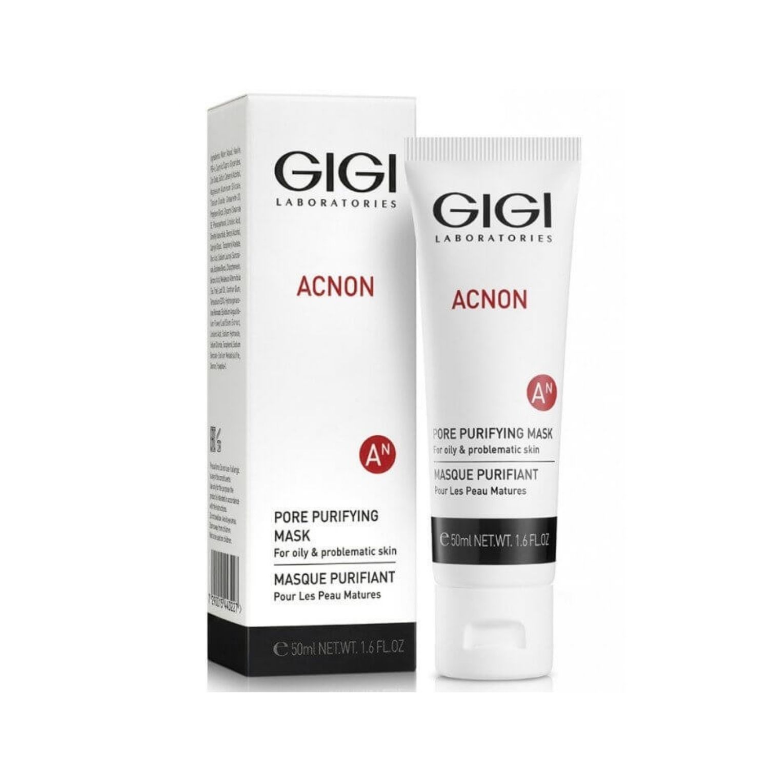GIGI - ACNON Pore purifying mask - Маска для глубокого очищения пор, 50 мл