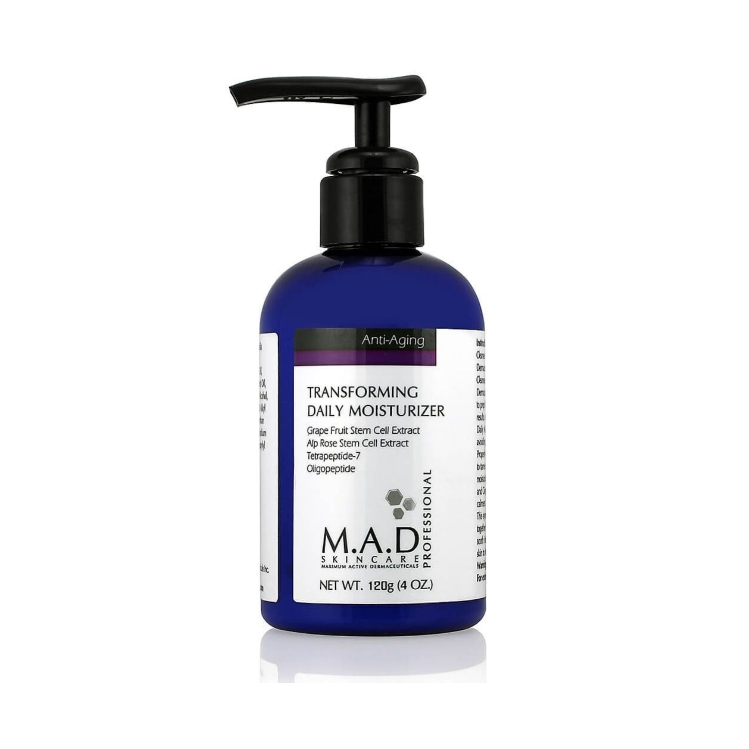 M.A.D skincare - Transforming Daily Moisturizer - Увлажняющий дневной крем предупреждающий старение кожи, 120 г