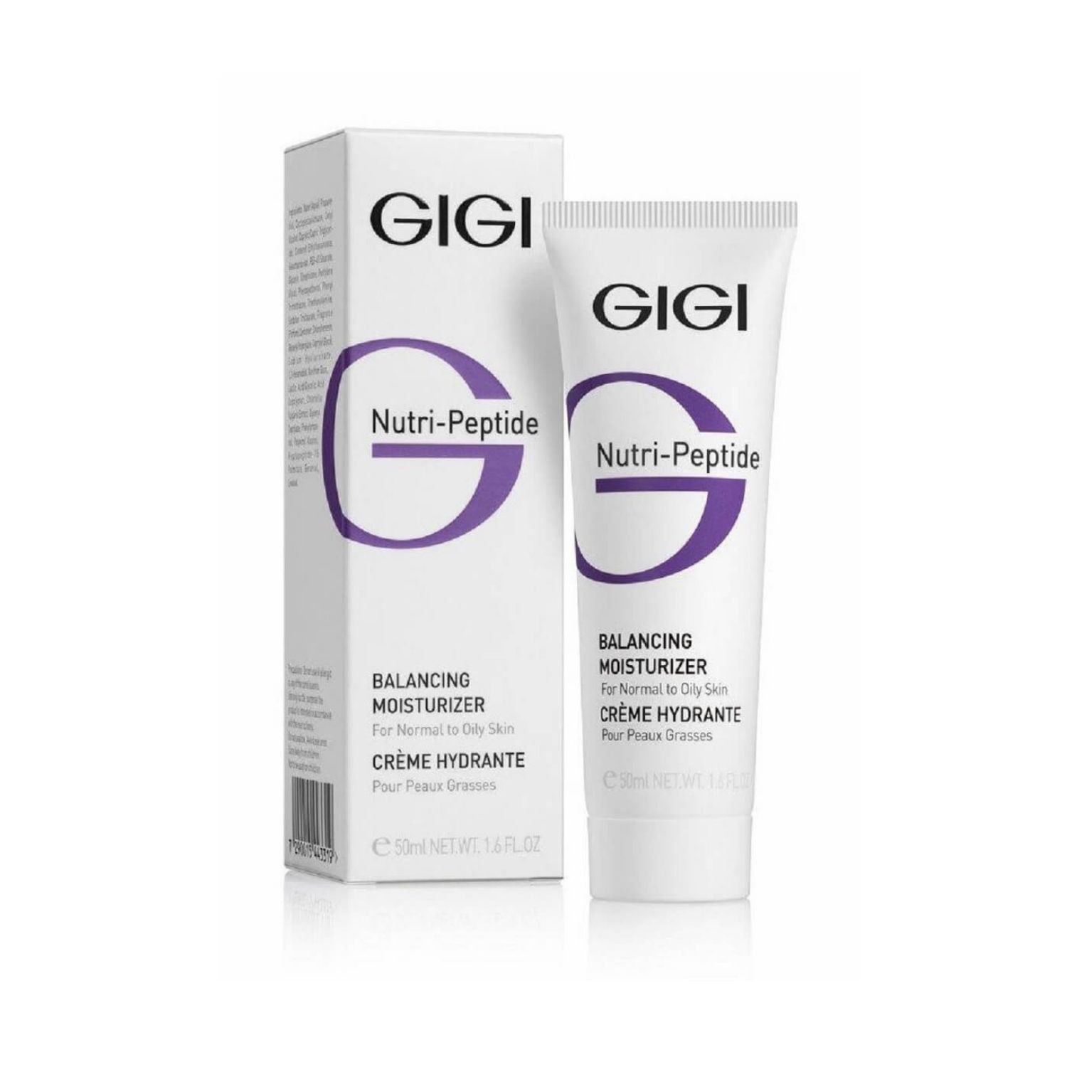 GIGI - Nutri Peptide Balancing Moisturizer - Балансирующий крем для жирной кожи, 50 мл