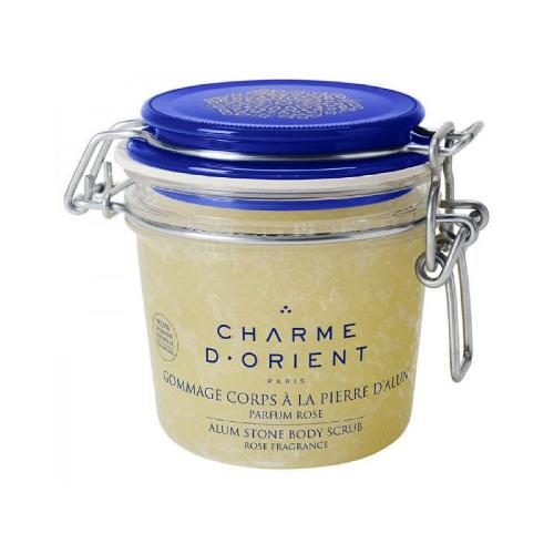 CHARME D’ORIENT - Гоммаж квасцовый с ароматом розы - Alum Stone Body Scrub Rose Fragrance, 300 г