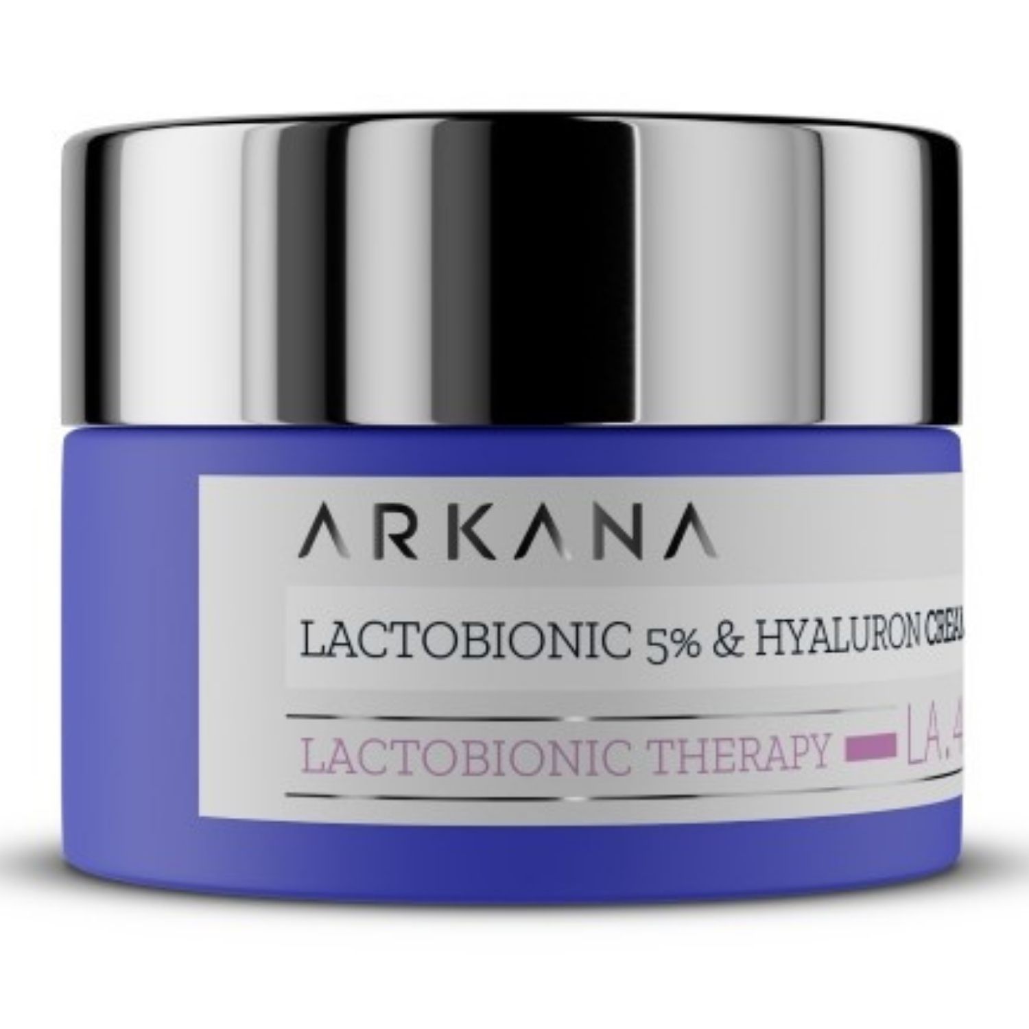 Arkana - Lactobionic 5% & Hyaluron Cream - Увлажняющий крем с лактобиновой и гиалуроновой кислотами, 50 мл