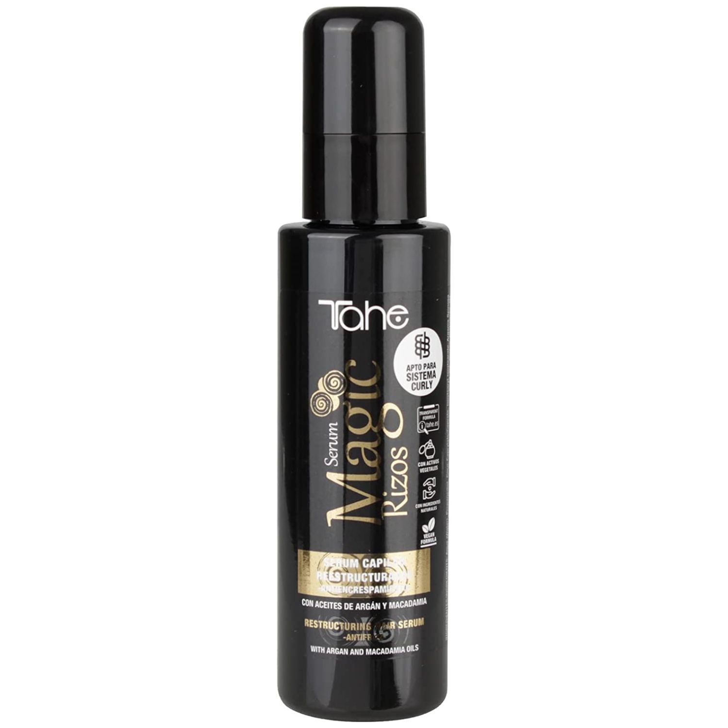 Tahe Cosmetics - Serum Magic Rizos Restructurjng Hair Serum - Капиллярная реструктурирующая сыворотка, 100 мл