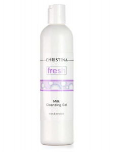 Christina - Fresh Milk Cleansing Gel for dry and normal skin  Очищающий гель для сухой и нормальной кожи, 300мл
