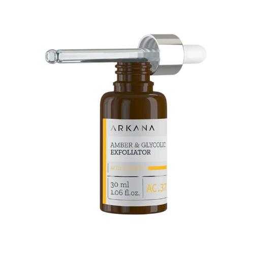 Arkana - Amber & Glycolic Exfoliator - Пилинг с янтарной и гликолевой кислотой, 30 мл