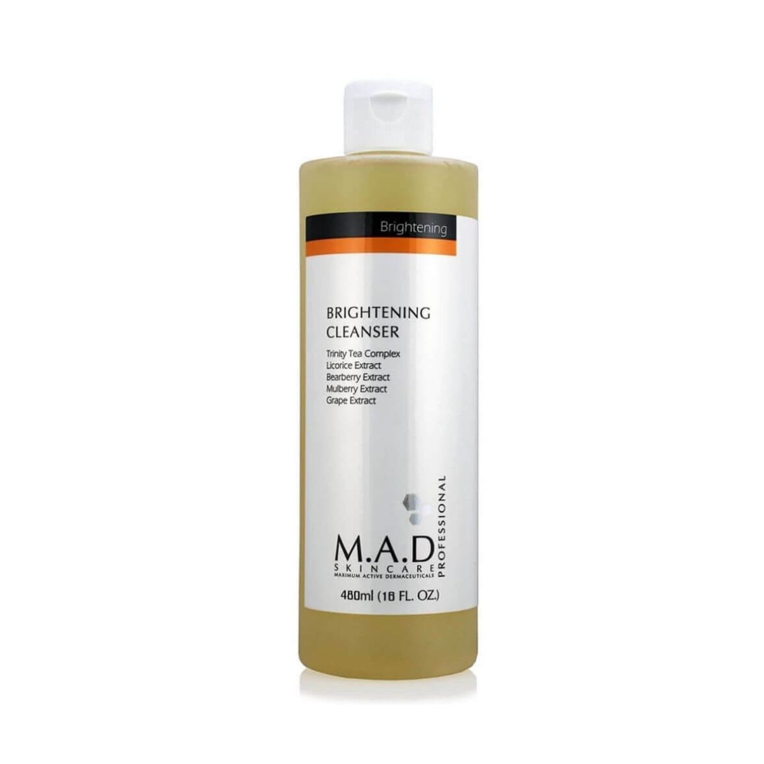 M.A.D skincare - Brightening Cleanser - Очищающий гель с эффектом выравнивания тона кожи, 480 мл