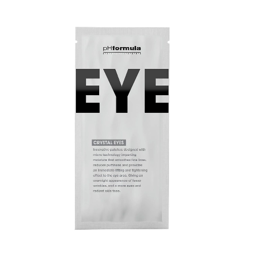 pH Formula - CRYSTAL EYES - Патчи для области вокруг глаз, 1 саше х 2 патча  pH094 (OUTLET)