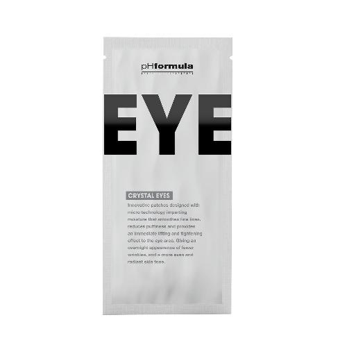 pH Formula - CRYSTAL EYES - Патчи для области вокруг глаз, 1 саше х 2 патча  pH094