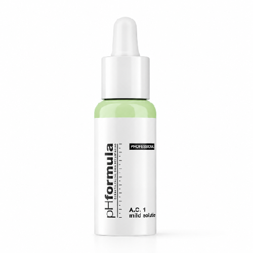 pH Formula - A.C. 1  mild solution - Активный  обновляющий раствор для кожи с акне, 20 мл  pH144