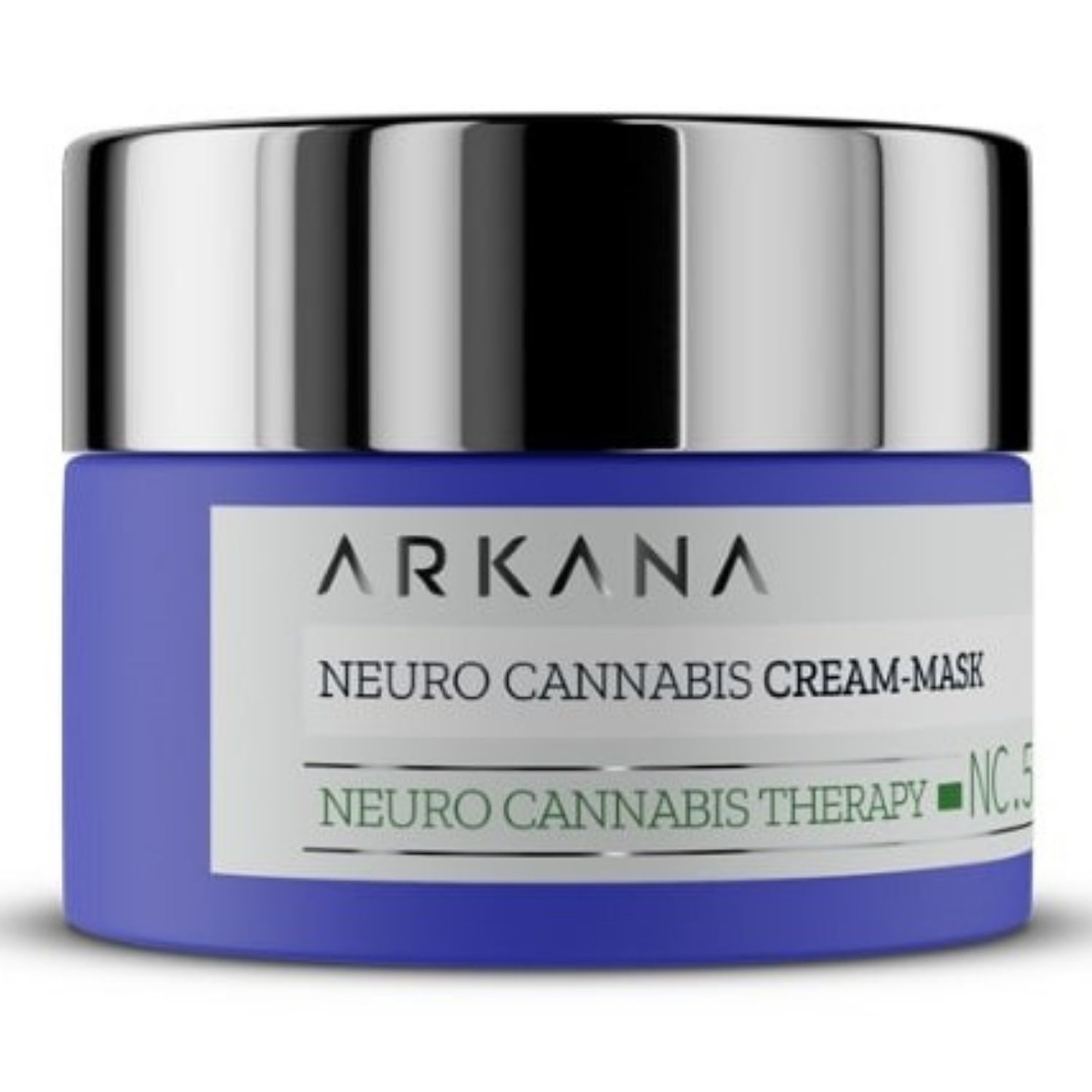 Arkana - Neuro Cannabis Cream/Mask - Восстанавливающая нейрокрем-маска со стволовыми клетками конопли, 50 мл