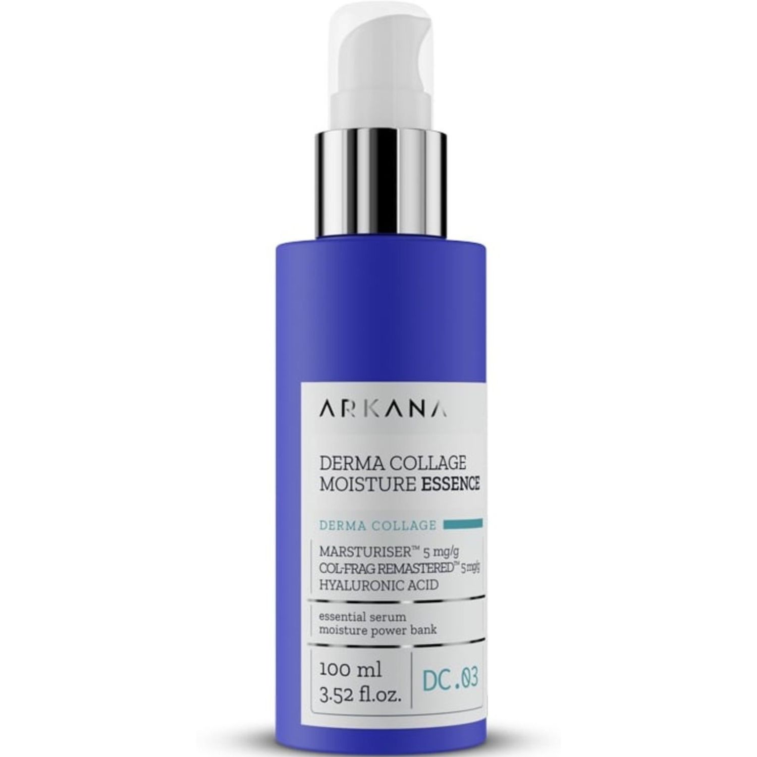 Arkana - Derma Collage Moisture Essence - Увлажняющий тоник сыворотка с гиалуроновой кислотой, 100 мл