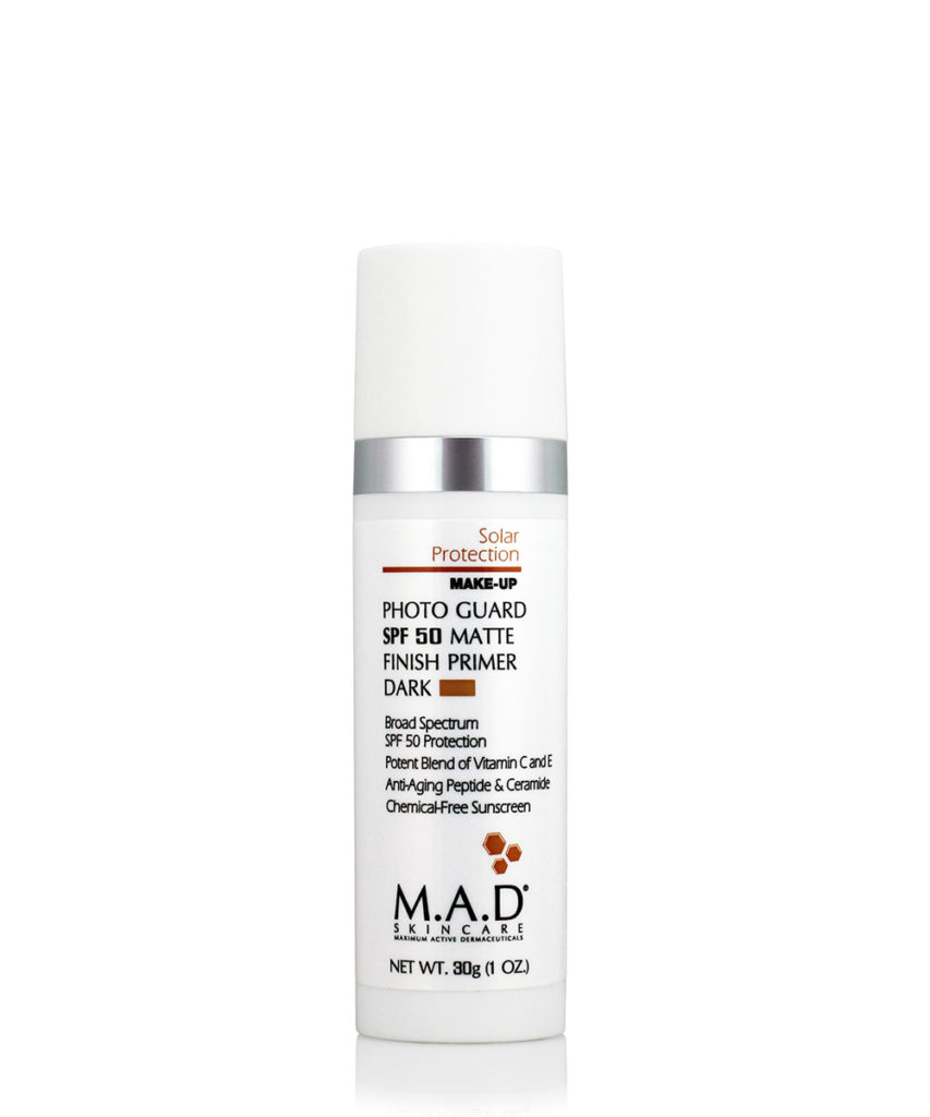 Photo Guard SPF 50 Matte Finish Primer-Dark - Матирующий крем-праймер с SPF 50 Dark, 30 г