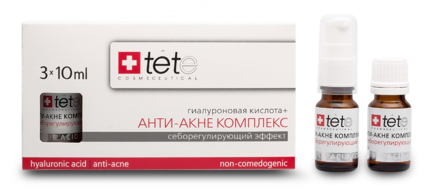 TETe - TETe Гиалуроновая кислота + АнтиАкне комплекс (3 шт х 10 мл)