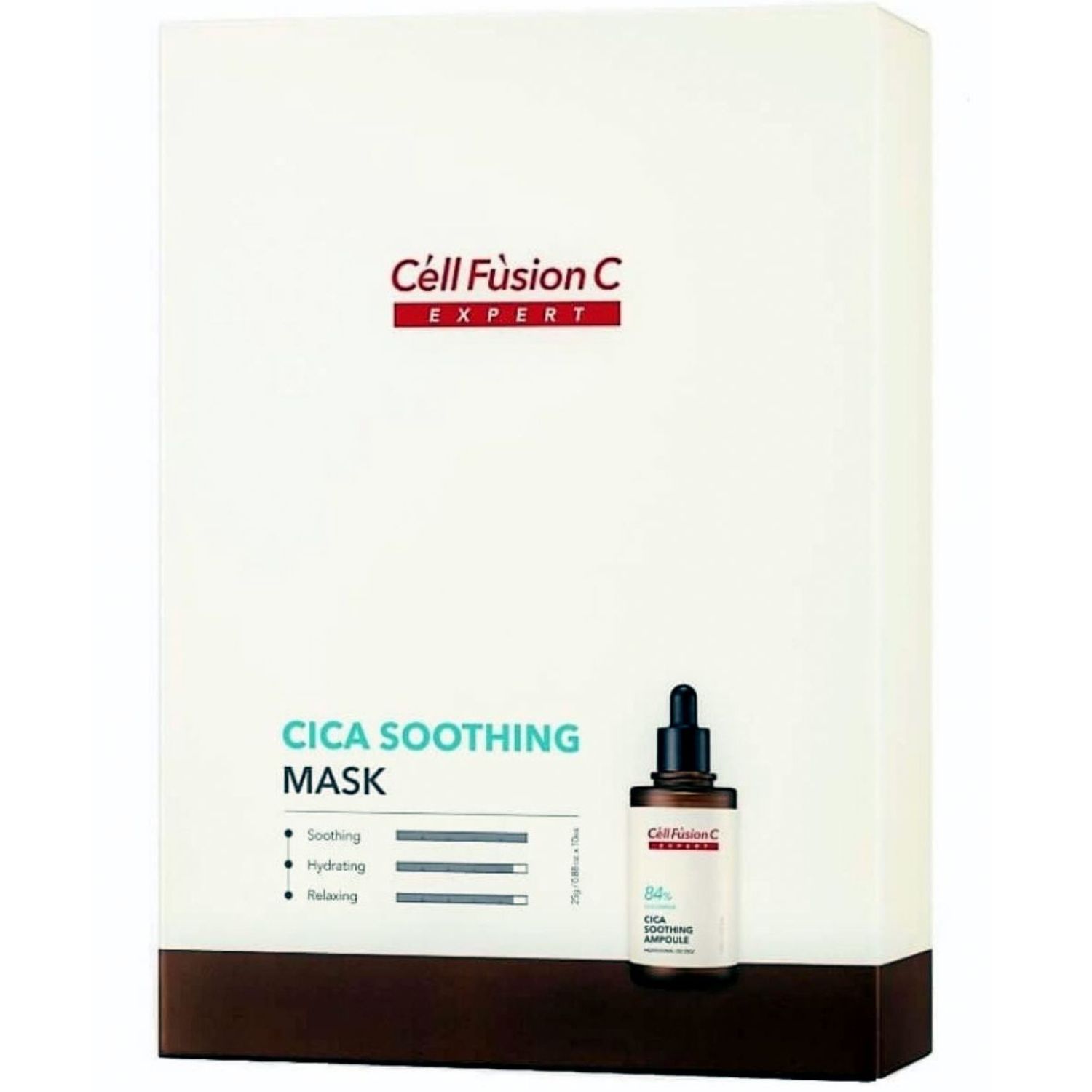  - Cica Soothing Mask - Маска восстанавливающая успокаивающая, 10 шт x 25 г