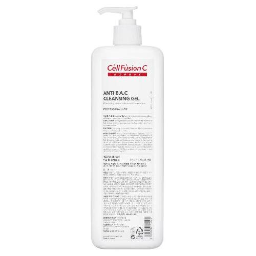 Cell Fusion - Anti B.A.C. Cleansing Gel   Антибактериальный очищающий гель для жирной кожи, 1000 мл