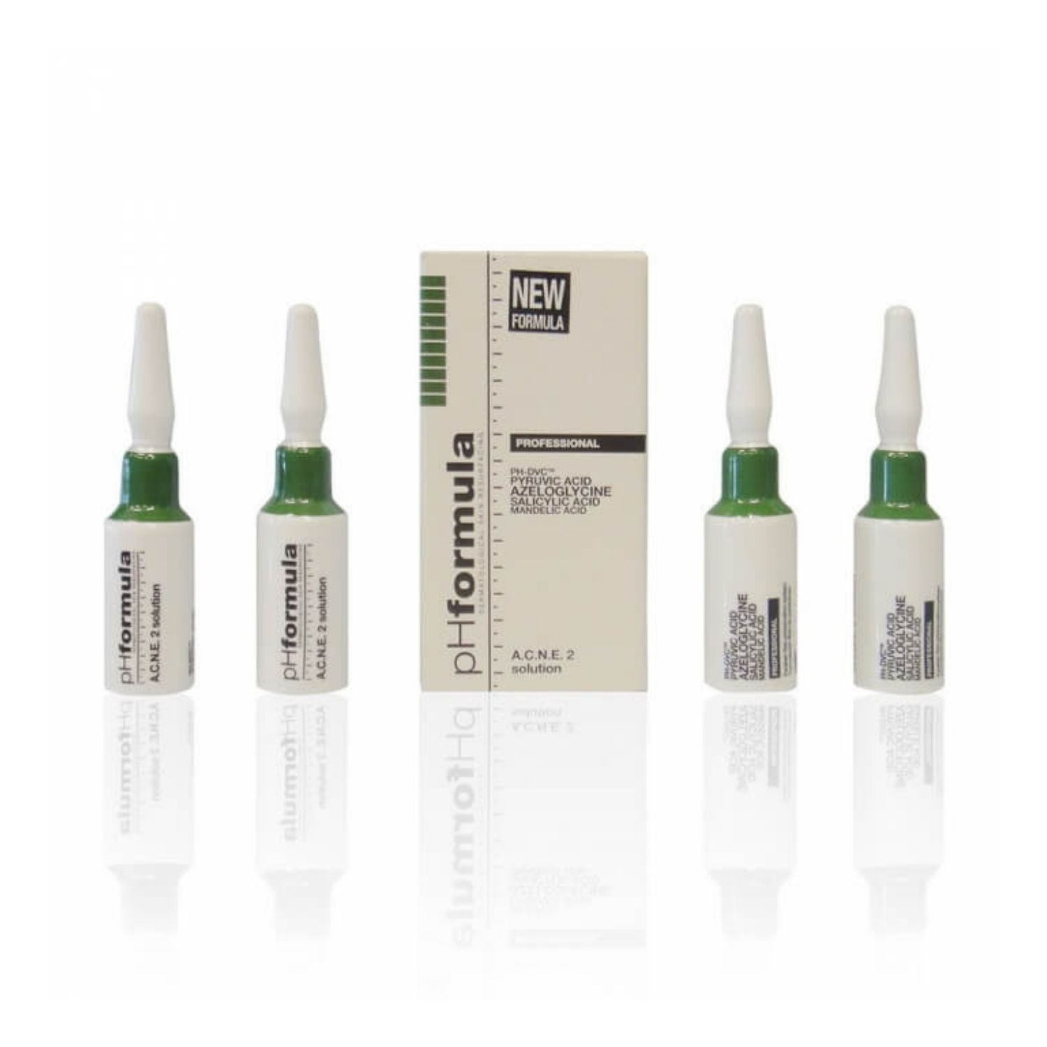 pH Formula - A.C.N.E. 2 solution - активный  обновляющий раствор для кожи с акне, 7 мл х 4 pH137