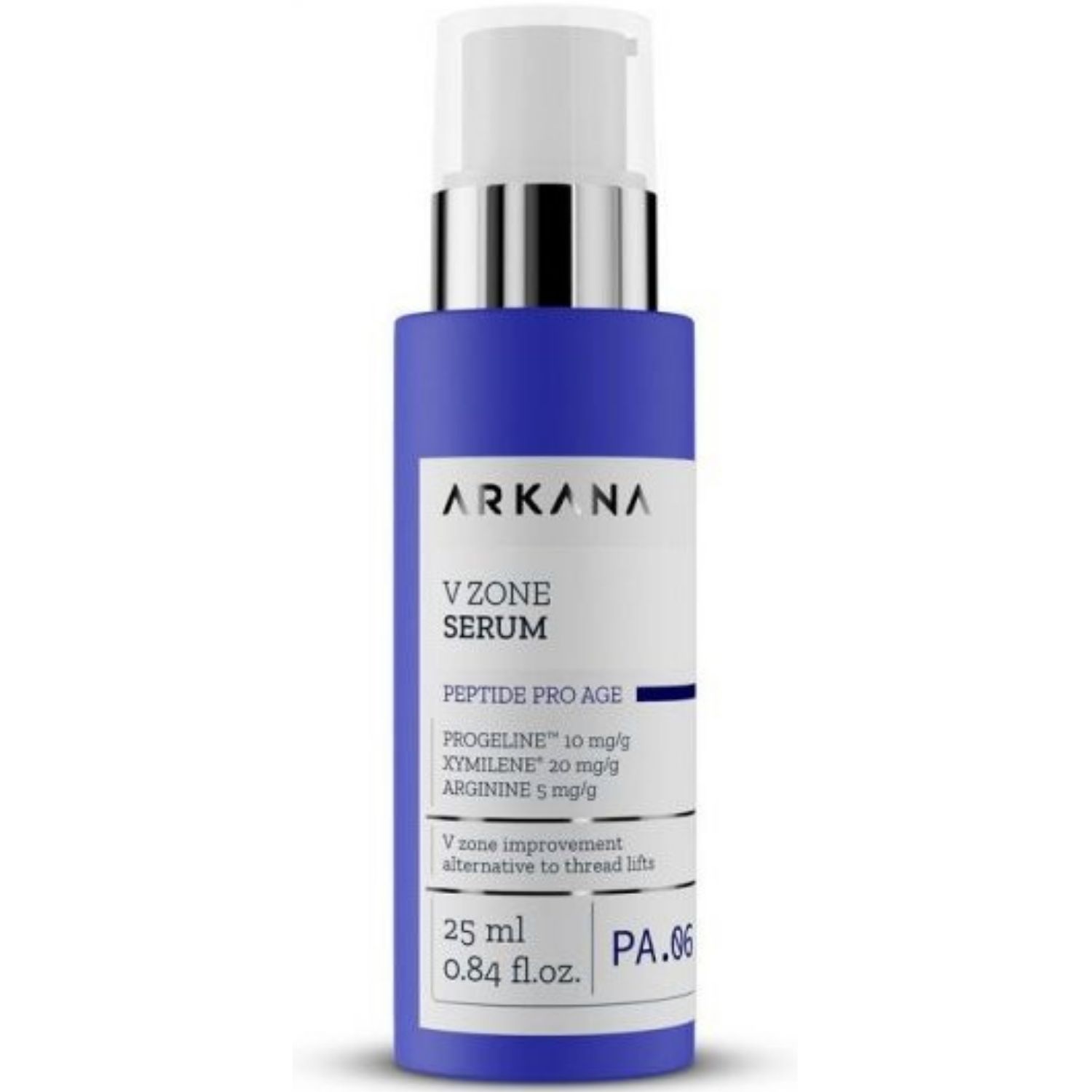 Arkana - V Zone Serum - Сыворотка с моделирующим пептидом для реконструкции овала лица, 25 мл