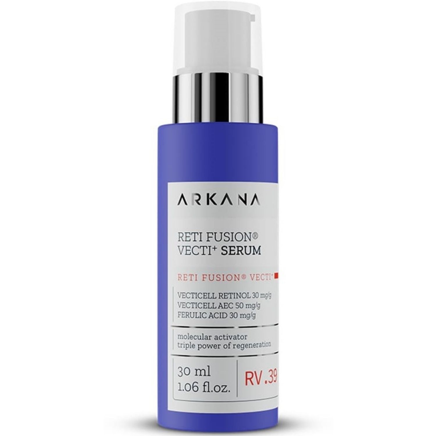 Arkana - Reti Fusion® Vecti+ Serum - Сыворотка с векторным ретинолом и витаминами A, E, C, 30 мл