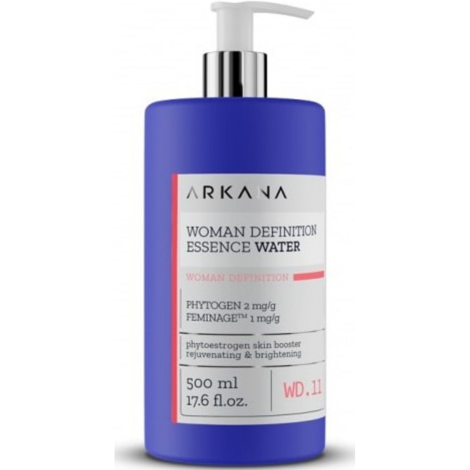 Arkana - Woman Definition Essence Water - Тоник с фитоэстрогенами и витамином С, 500 мл