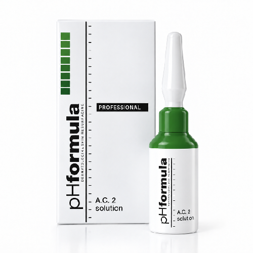 pH Formula - A.C. 2 solution - Активный  обновляющий раствор для кожи с акне, 7 мл х 4 pH137
