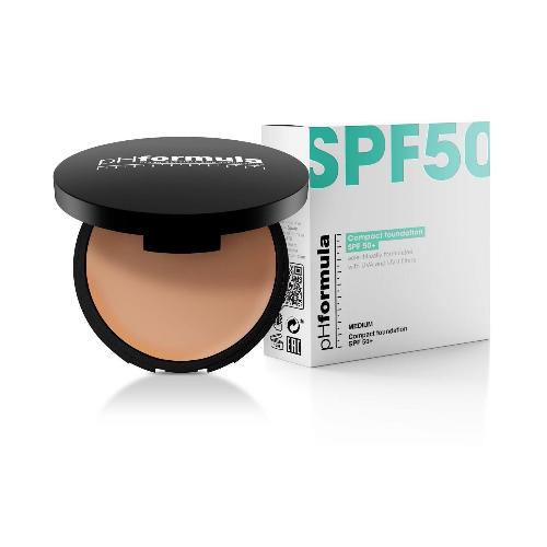 pH Formula - Компактное тональное средство SPF 50+ (средний тон), 10 г  pH301