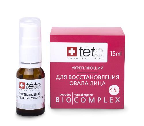 TETe - TETe Биокомплекс для восстановления овала лица (коррекция гравитацион.птоза) 45+, 15 мл