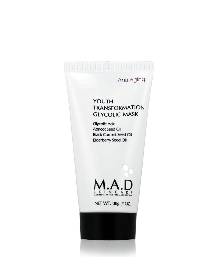 Youth Transformation Glycolic Mask - Омолаживающая маска с гликолевой кислотой, 60 г