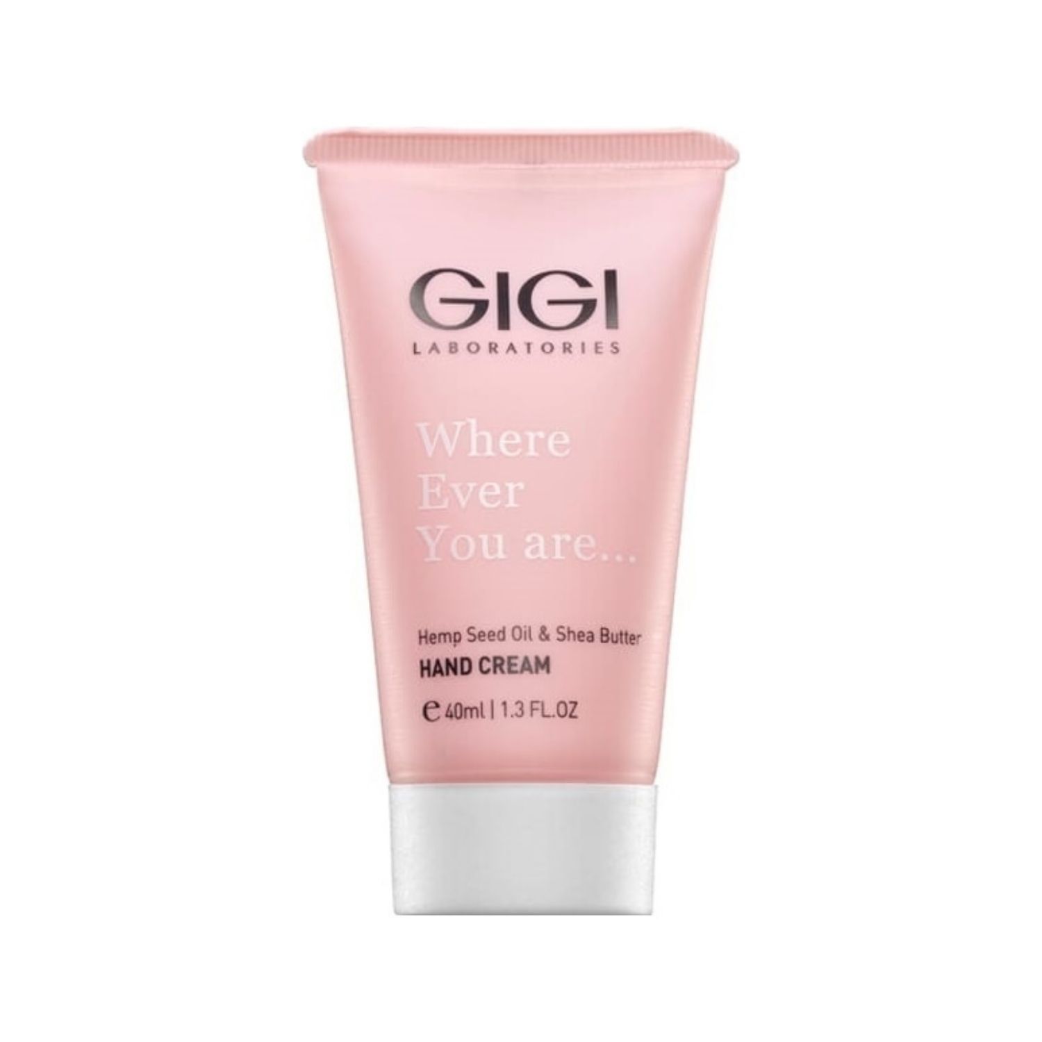GIGI - Where Ever You Are Hand Cream - Крем для рук с маслом конопли и маслом ши, 40 мл