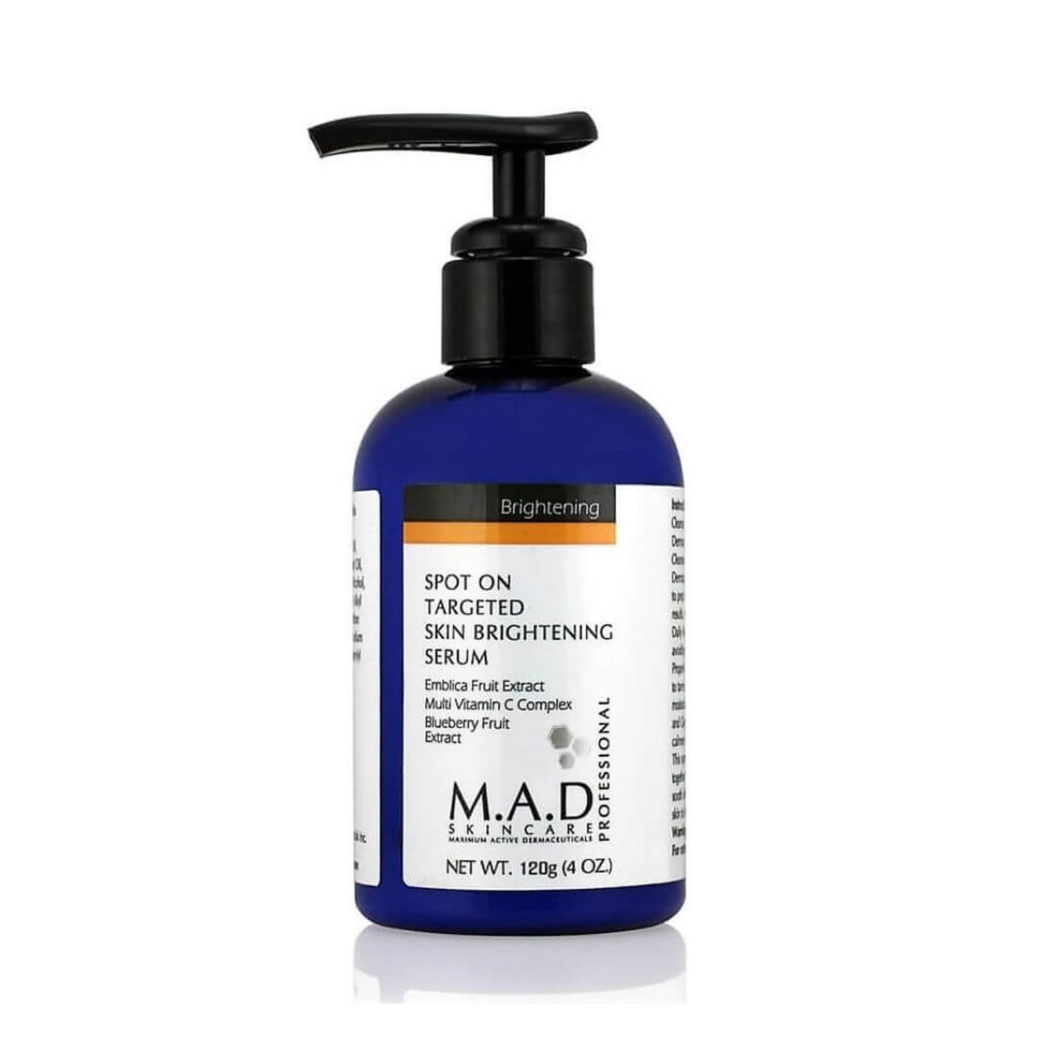 M.A.D skincare - Spot On targeted Skin Brightening Serum - Сыворотка с эффектом выравнивания тона кожи, 120 г