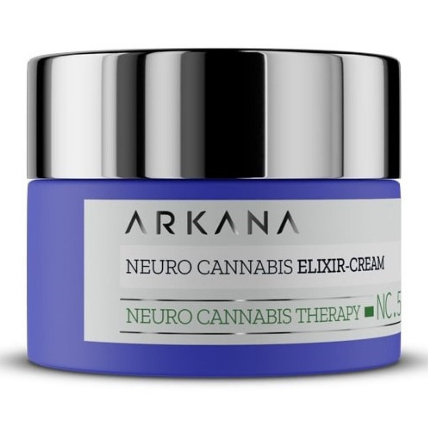 Arkana - Neuro Cannabis Elixir/Cream - Восстанавливающий нейрокрем со стволовыми клетками конопли, 50 мл