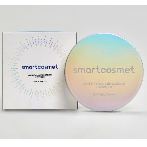 Smartcosmet - Солнцезащитная матирующая пудра с SPF 30, 5 г