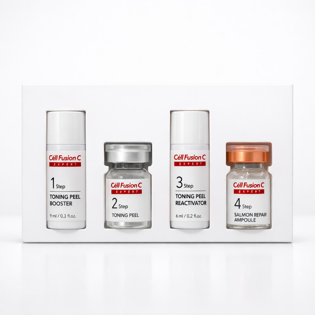Cell Fusion - TONING PEEL PROGRAM 1set - Ревитализирующая пилинг-программа