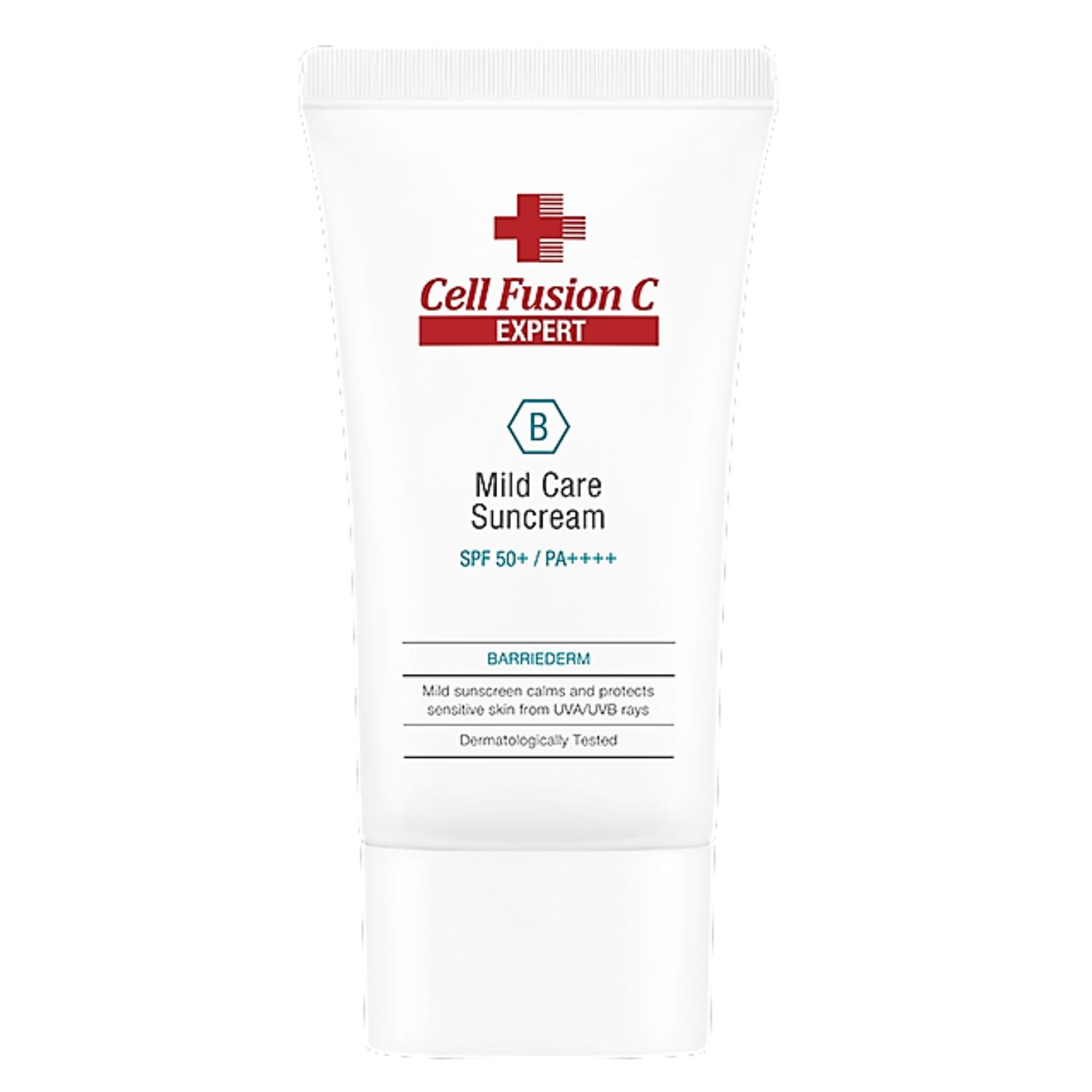 Cell Fusion - Mild Care Suncream SPF50+/ PA++++ Крем солнцезащитный с церамидами, 50 мл