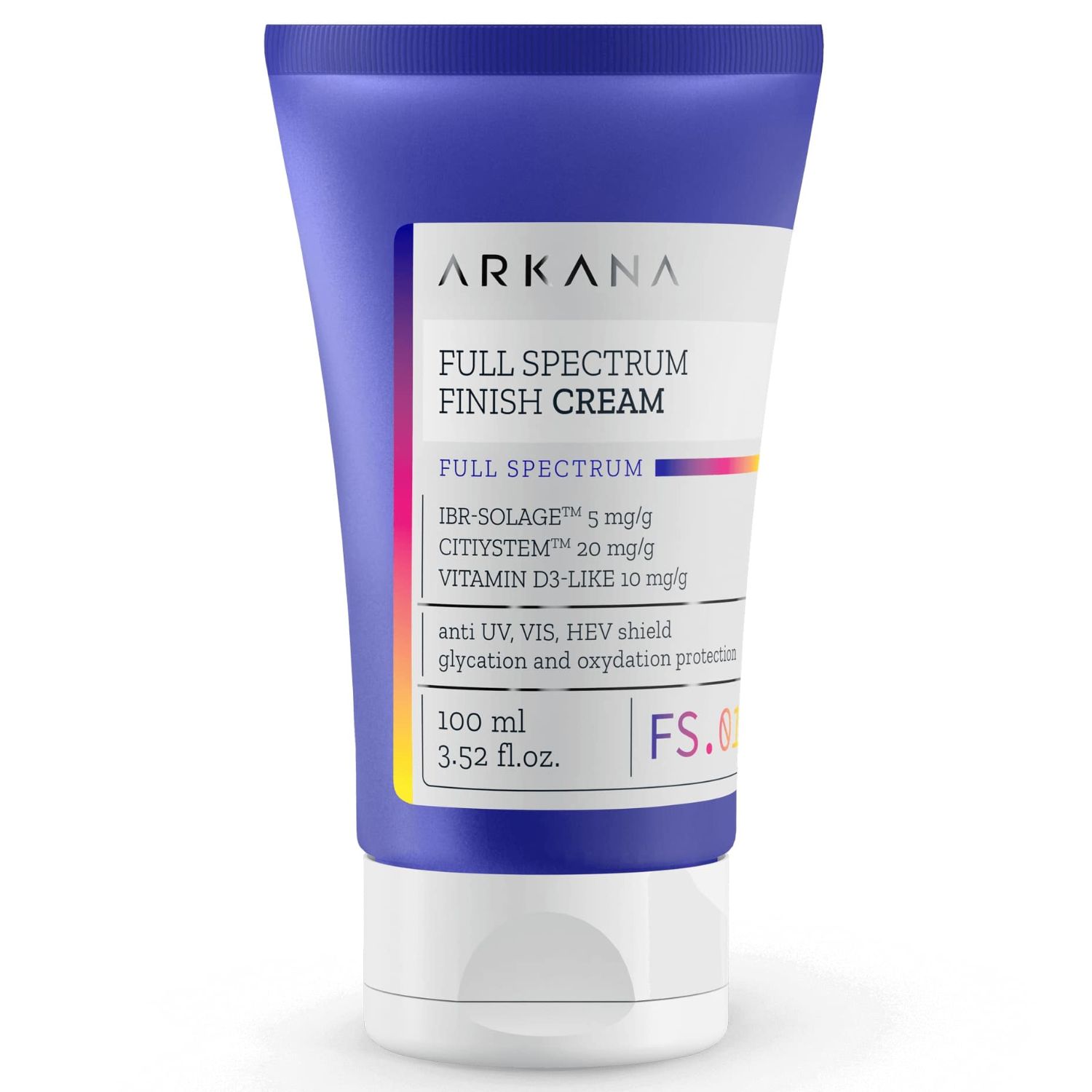 Arkana - Full Spectrum Finish Cream - Завершающий крем для лица с комплексом витаминов, 100 мл