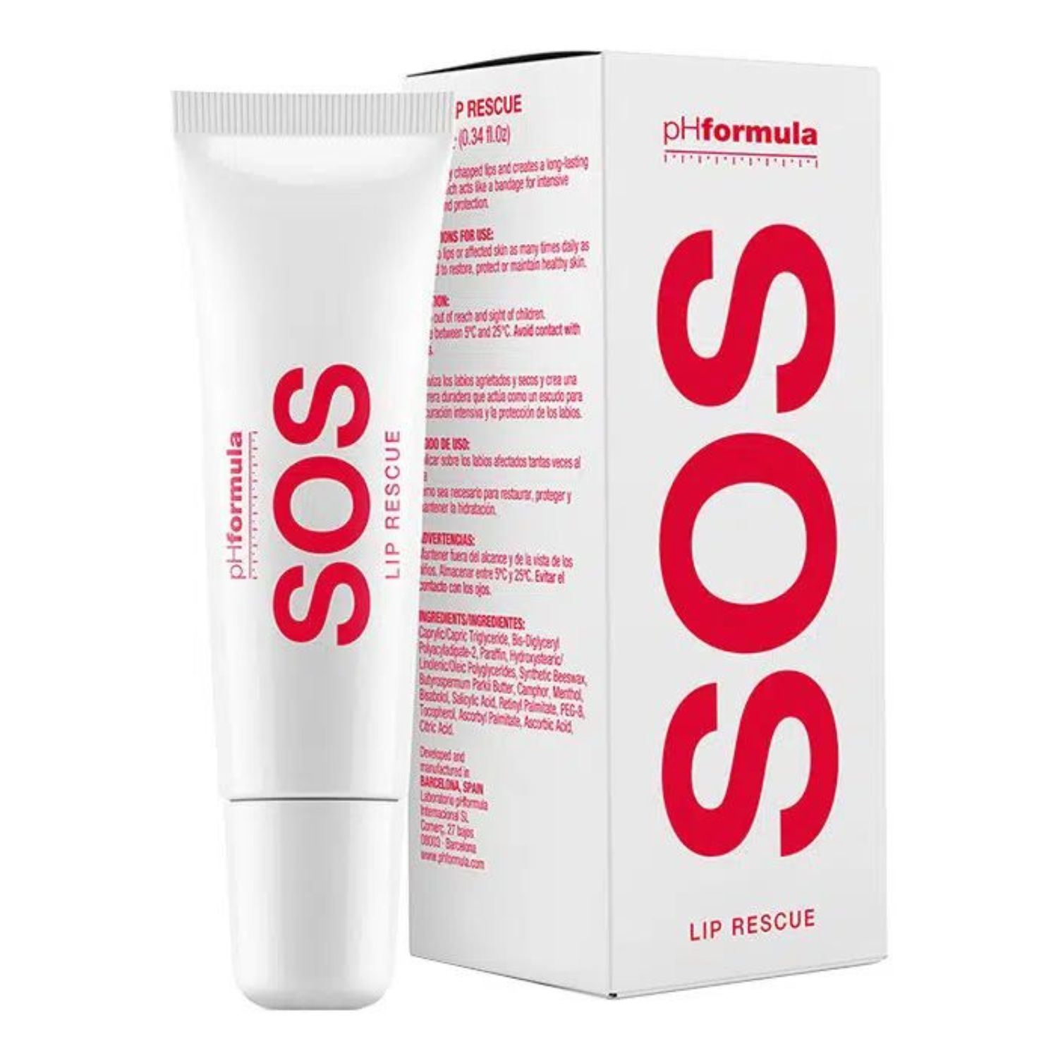OUTLET - SOS rescue Lip - Бальзам для губ, 10 мл  pH036N (OUTLET)