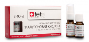 TETe - TETe Гиалуроновая кислота + Коллаген и Эластин (3 шт х 10 мл)