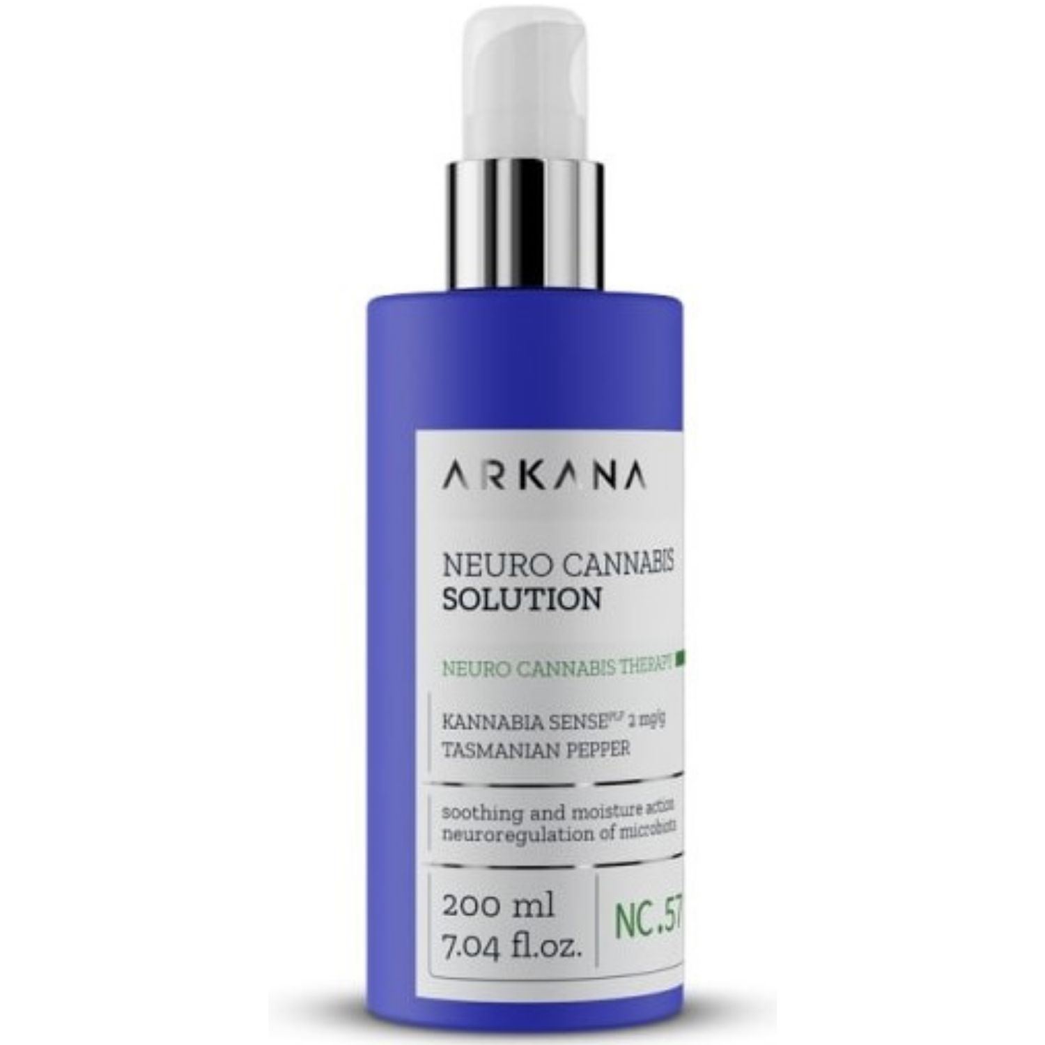 Arkana - Neuro Cannabis Solution - Мягкий дермокосметический тоник со стволовыми клетками конопли, 200 мл