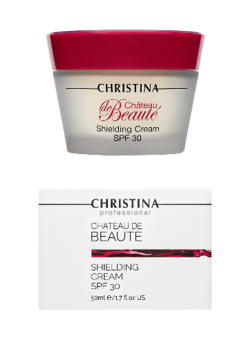 Christina - Chateau de Beaute Shielding Сream SPF 30  Защитный крем SPF 30, 50 мл