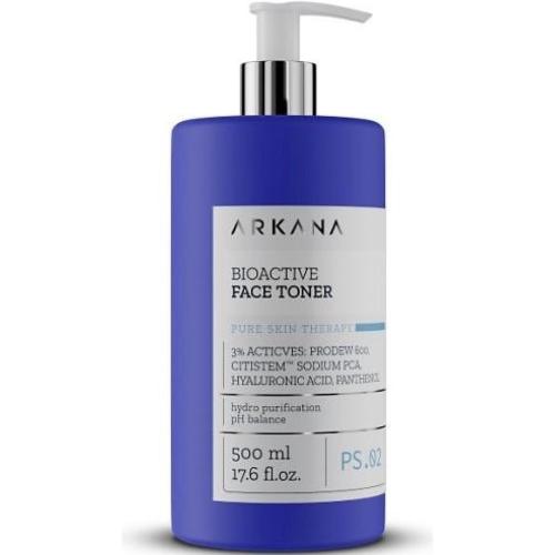 Arkana - Bioactive Face Toner - Биоактивный тонер для лица с гиалуроновой кислотой, 500 мл