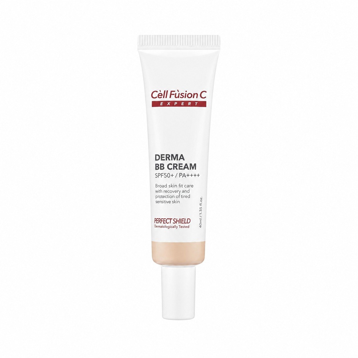 Cell Fusion - Derma BB Cream SPF 50++++  Тонирующий бальзам SPF 50++++, 40 мл