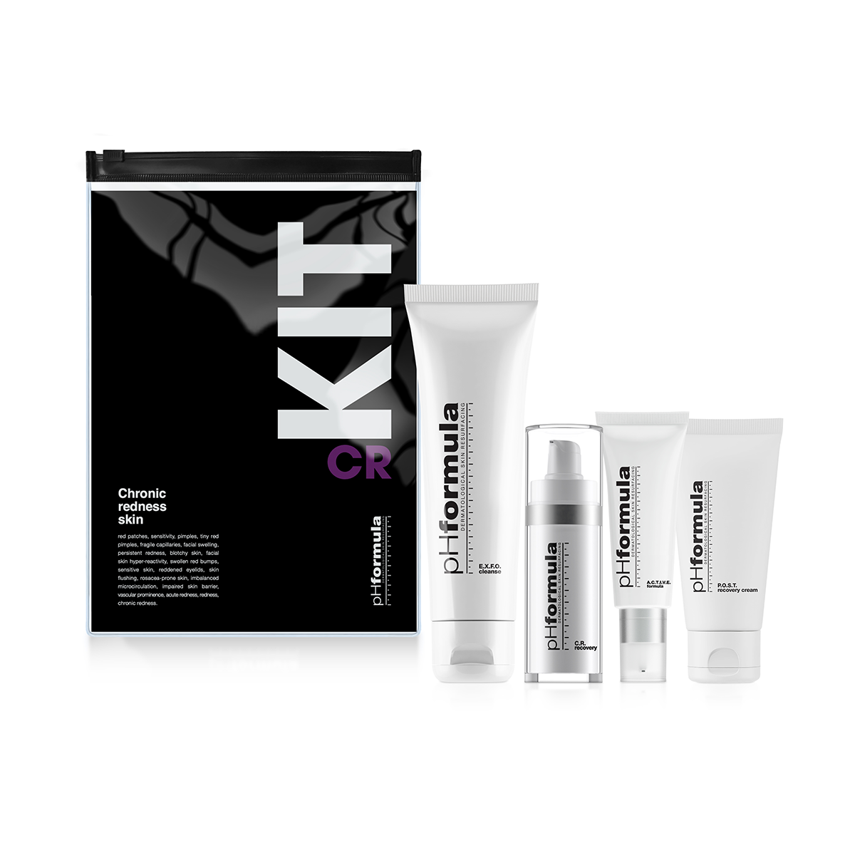 pH Formula - C.R. resurfacing KIT - набор продуктов для домашнего ухода для чувствительной кожи  pH203N