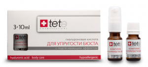 TETe - TETe Гиалуроновая кислота + комплекс для бюста, шеи и декольте (3 шт х 10 мл)