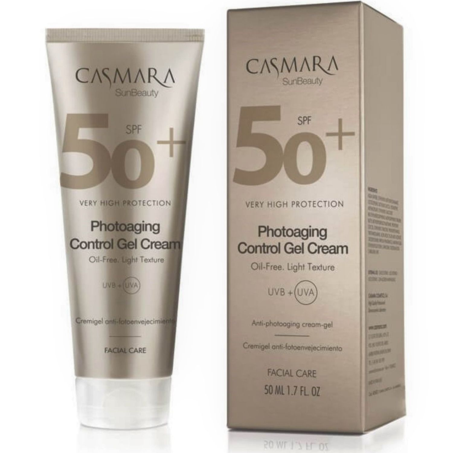 Casmara - Гель-крем против фотостарения для лица (SPF 50), 50 мл